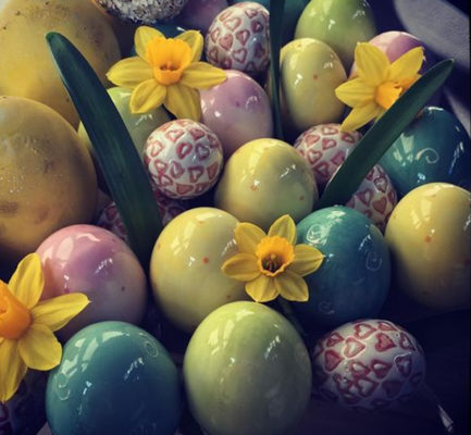 Påskebuffet på Oven Vande